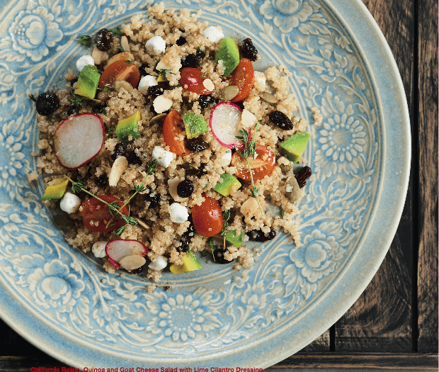 California Raisin and Quinoa Salad - California Raisins Asean.