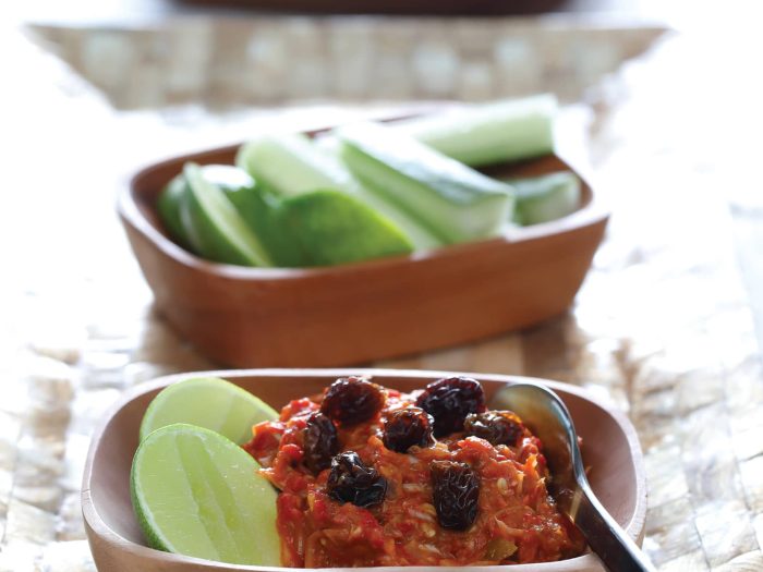 California Raisin Sambal - California Raisins Asean.