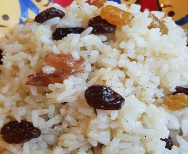 California Raisin Rice Pilaf - California Raisins Asean.