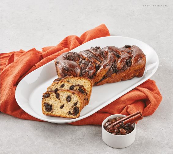 Poached California Raisin Chocolate Brioche