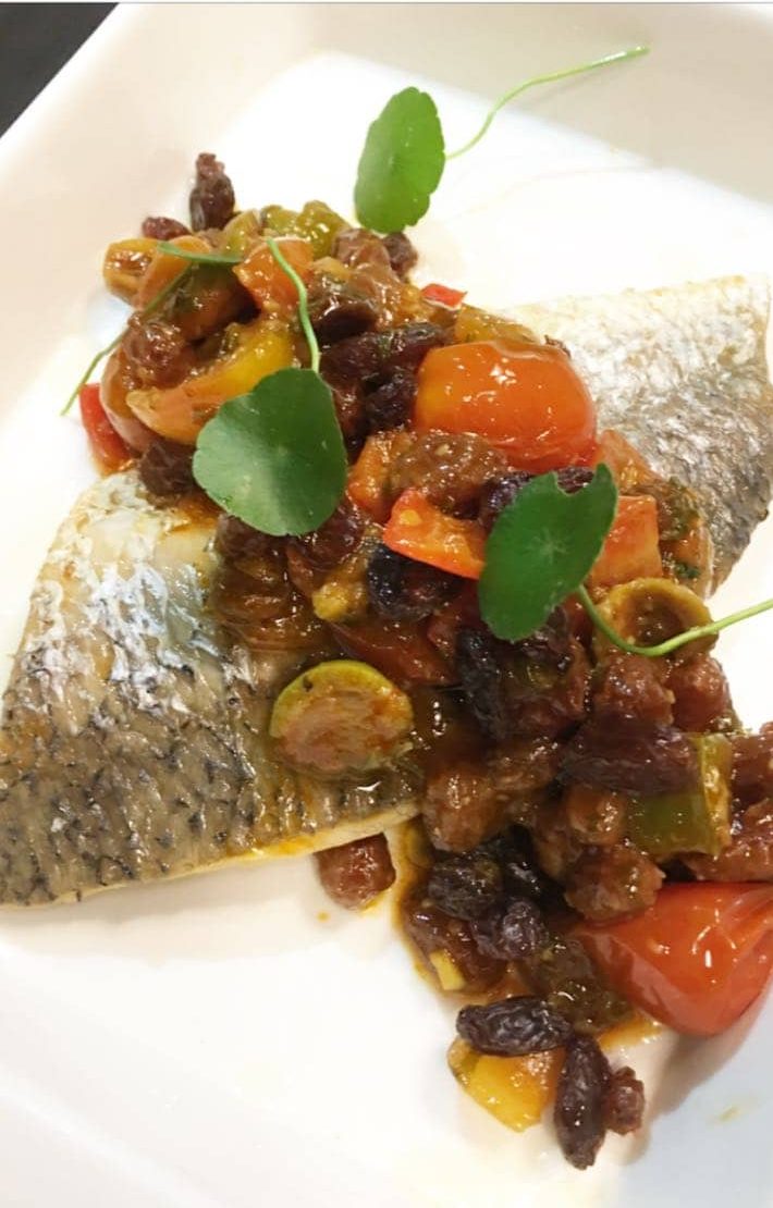 Tagine of Snapper with California Raisins