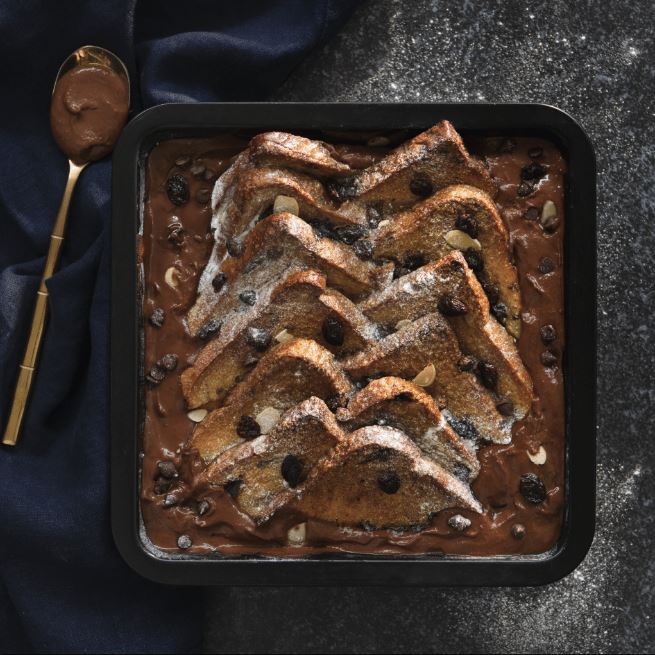 California Raisin Bread & Butter Pudding