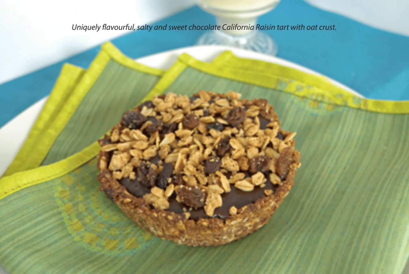 Vegan California Raisin Tart with Oat Crust California Raisins Asean.